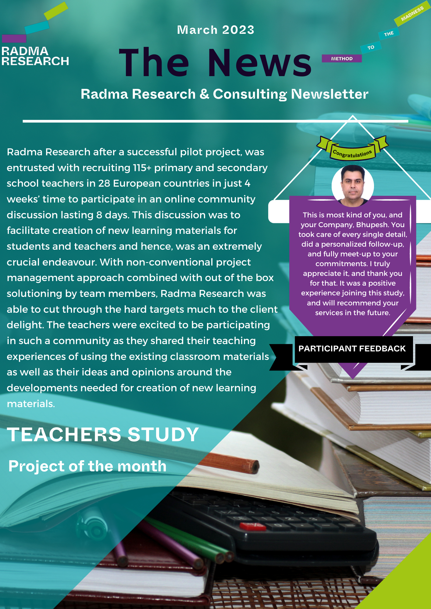 Radma Research - March Newsletter 2023 